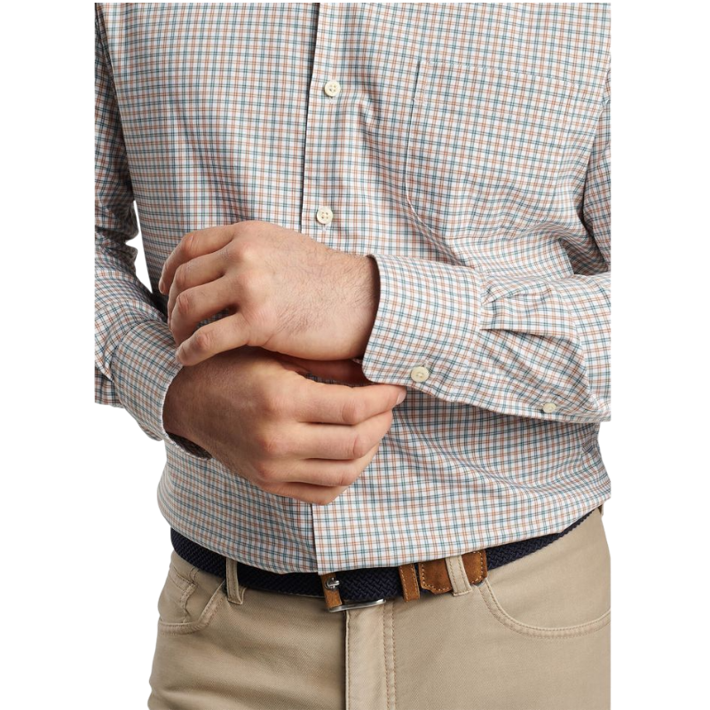 Peter Millar Men's Hamilton Crown Lite Cotton-Stretch Sport Shirt