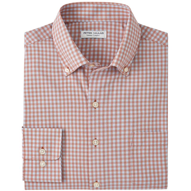 Peter Millar Men's Murray Performance Poplin Sport Shirt