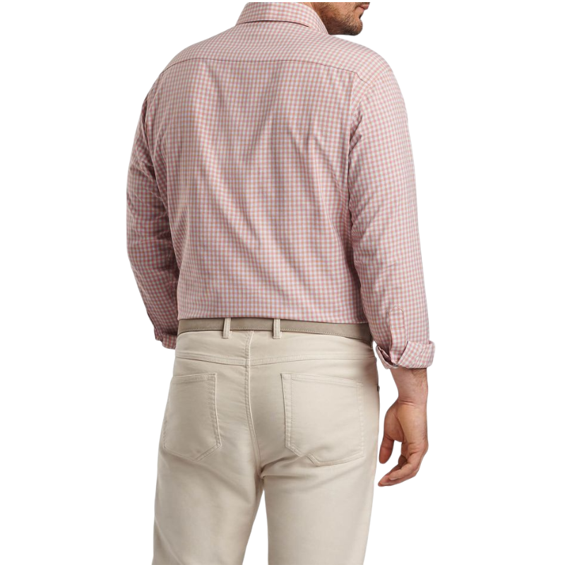 Peter Millar Men's Murray Performance Poplin Sport Shirt