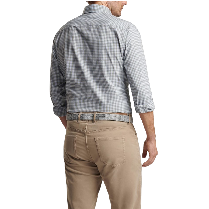 Peter Millar Men's Murray Performance Poplin Sport Shirt