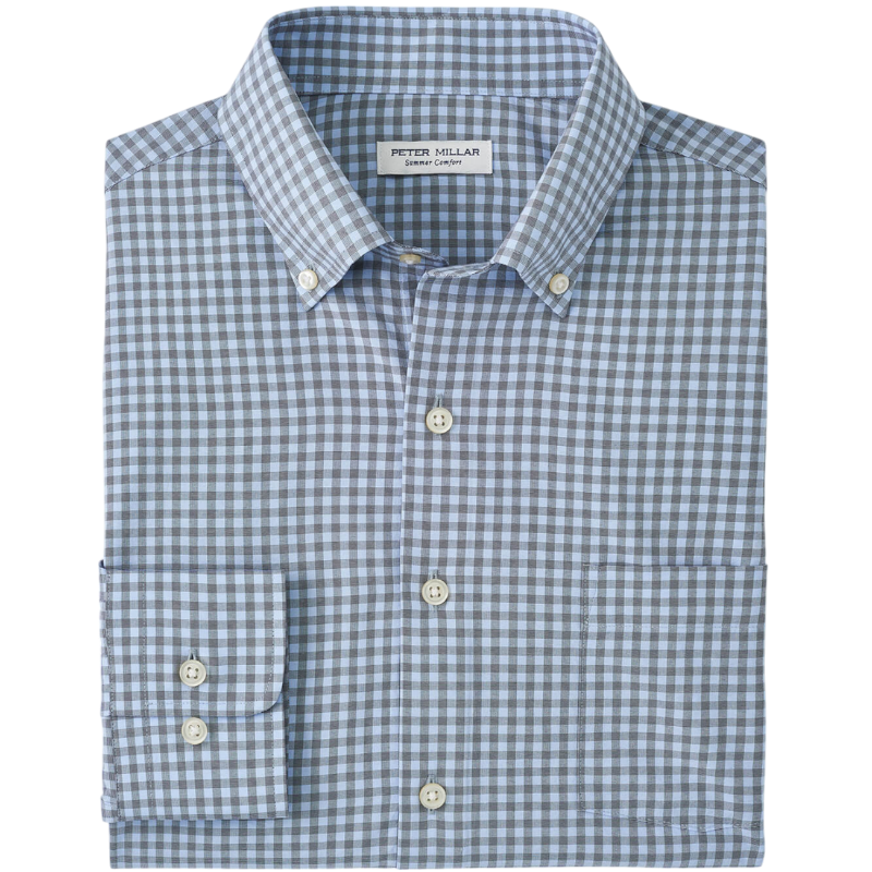 Peter Millar Men's Murray Performance Poplin Sport Shirt