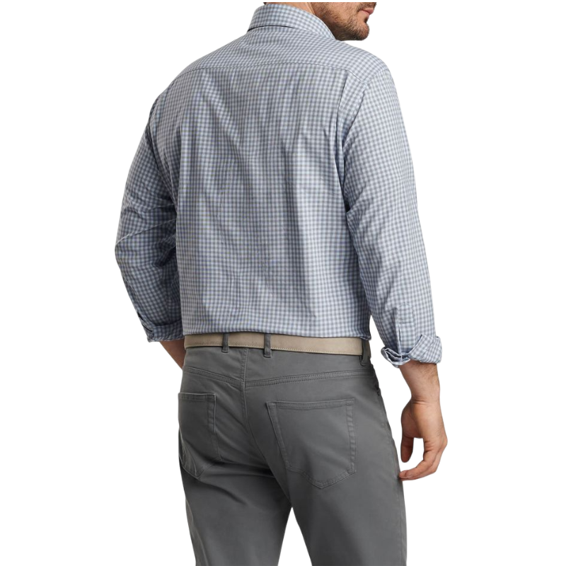 Peter Millar Men's Murray Performance Poplin Sport Shirt