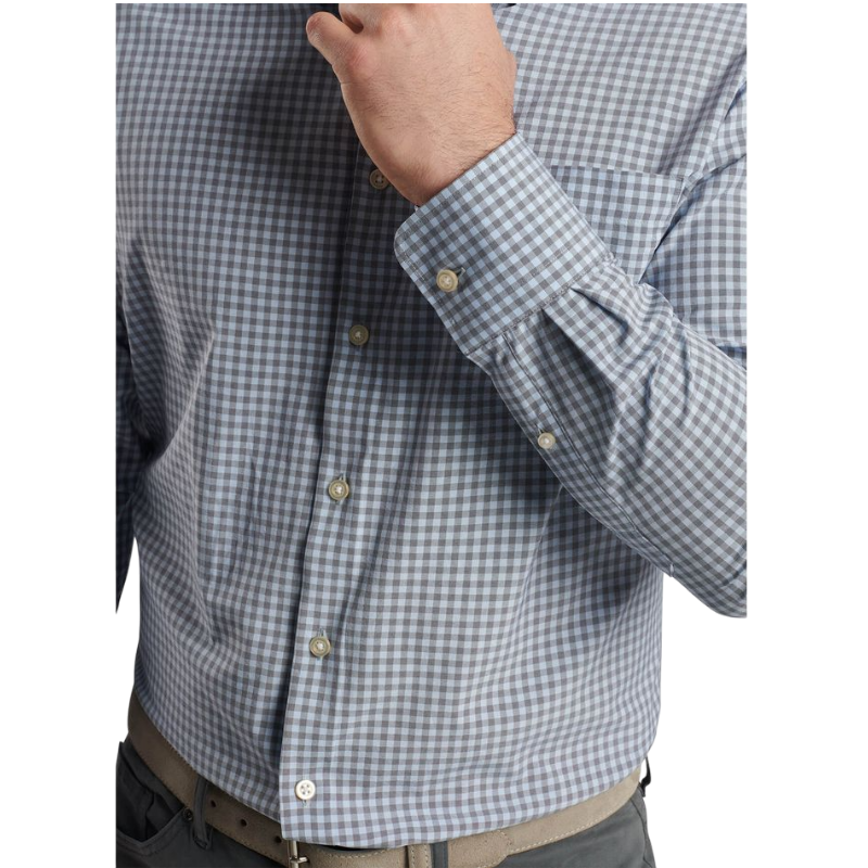 Peter Millar Men's Murray Performance Poplin Sport Shirt