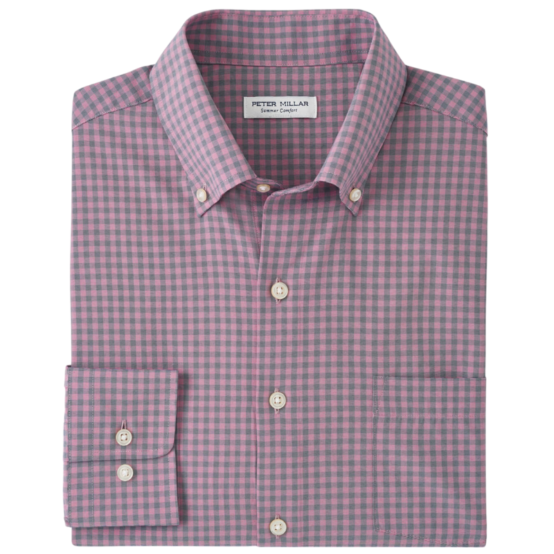 Peter Millar Men's Murray Performance Poplin Sport Shirt