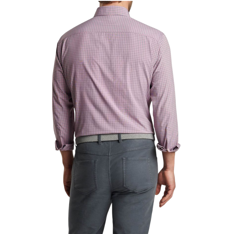 Peter Millar Men's Murray Performance Poplin Sport Shirt