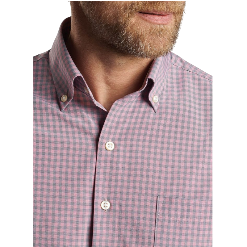 Peter Millar Men's Murray Performance Poplin Sport Shirt