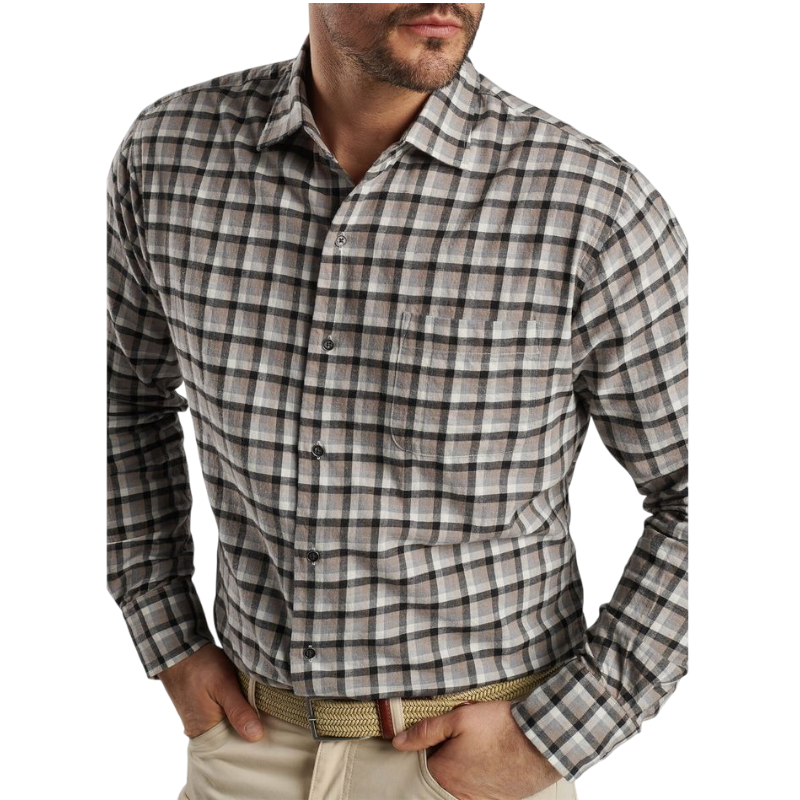Peter Millar Men's North Bay Cotton Sport Shirt