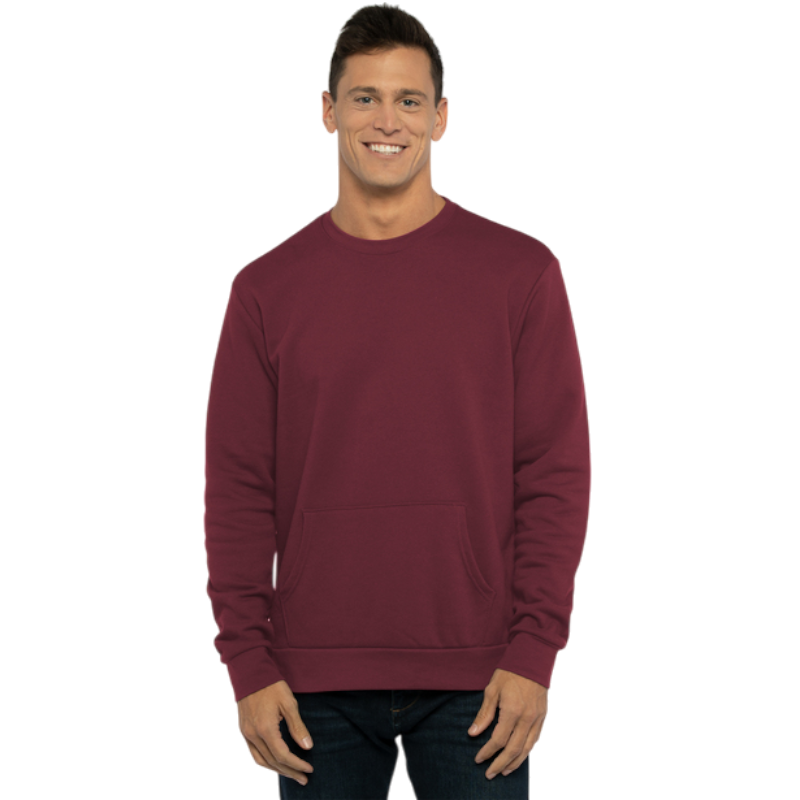 Next Level Apparel® Santa Barbara Pocket Sweatshirt