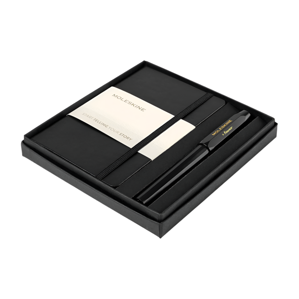 Moleskine® Pocket Notebook and Kaweco Pen Gift Set