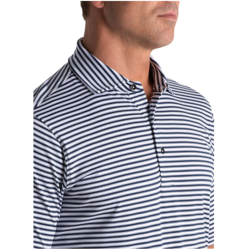 Fairway and Greene Men's Aspen Stripe Polo