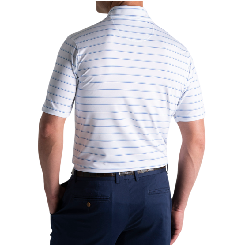 Fairway and Greene Men's St. Tropez Stripe Polo