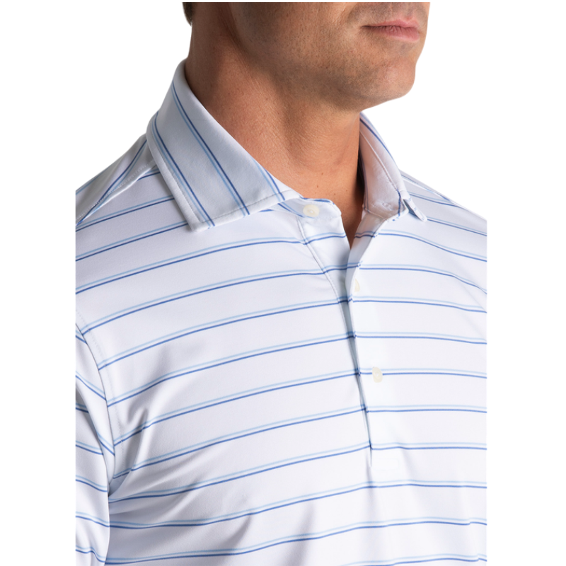 Fairway and Greene Men's St. Tropez Stripe Polo