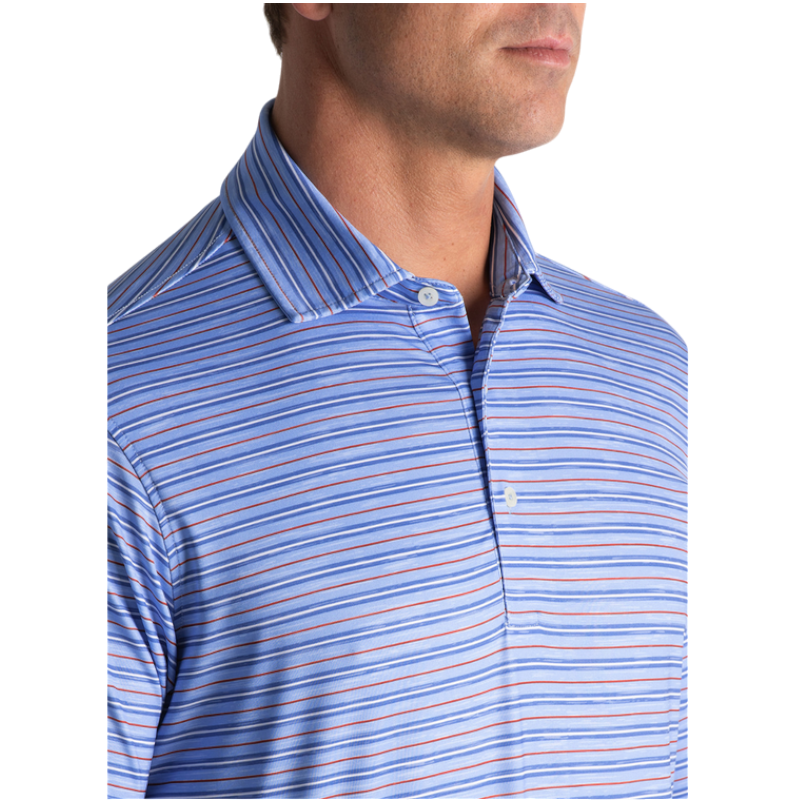 Fairway and Greene Men's Vintage Stripe Polo
