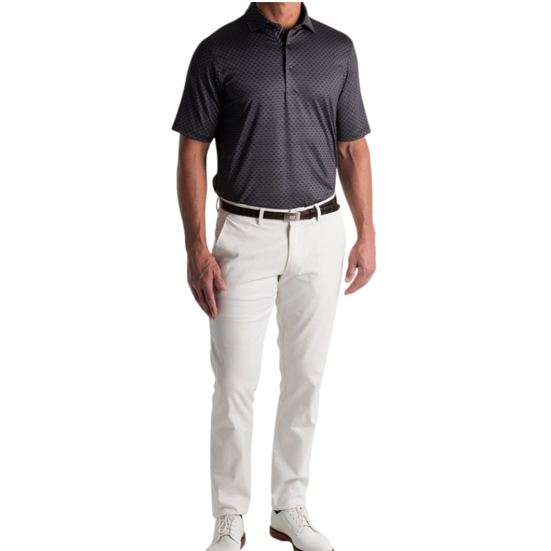 Fairway and Greene Men's Summit Print Polo