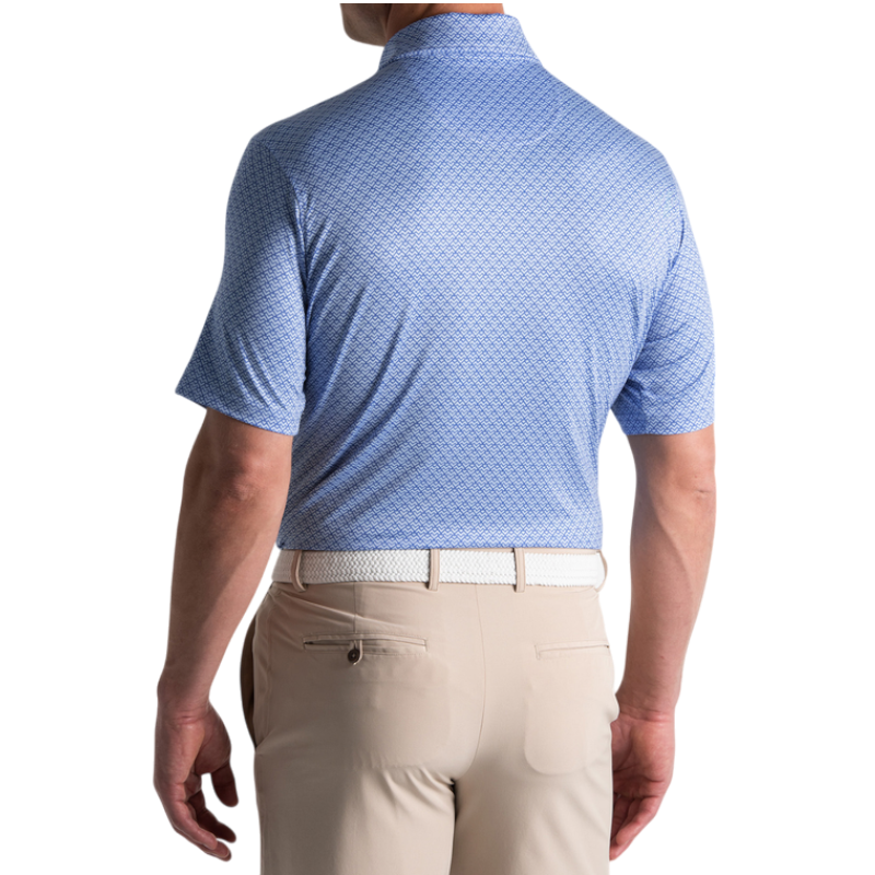 Fairway and Greene Men's Summit Print Polo