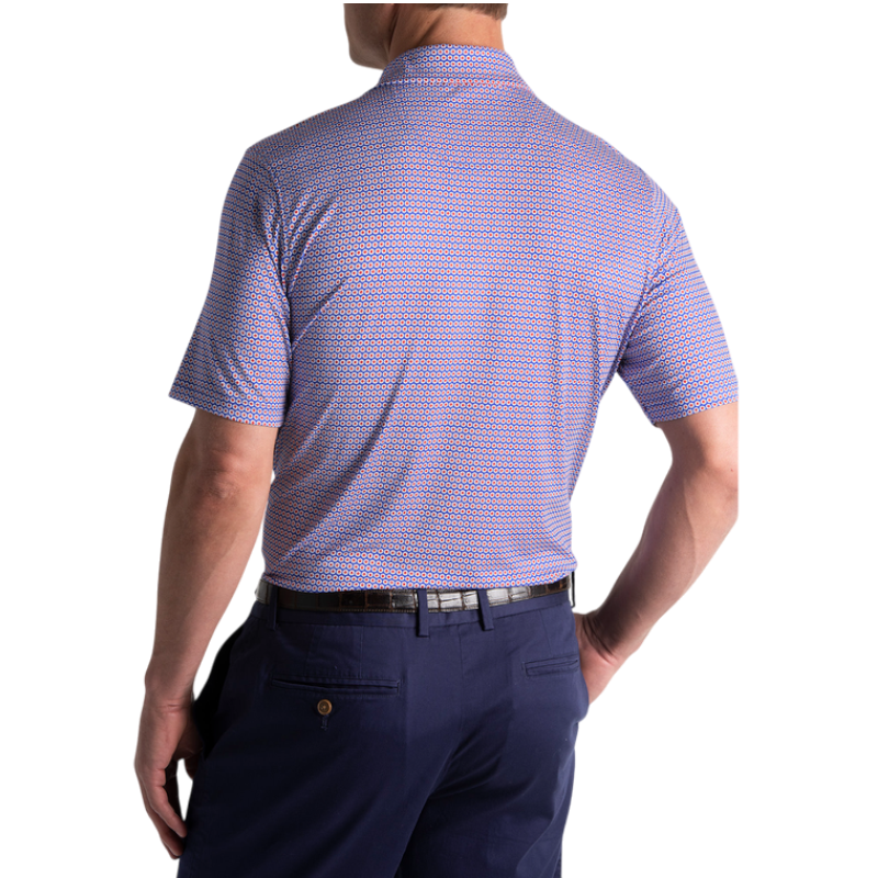 Fairway and Greene Men's Starburst Print Polo