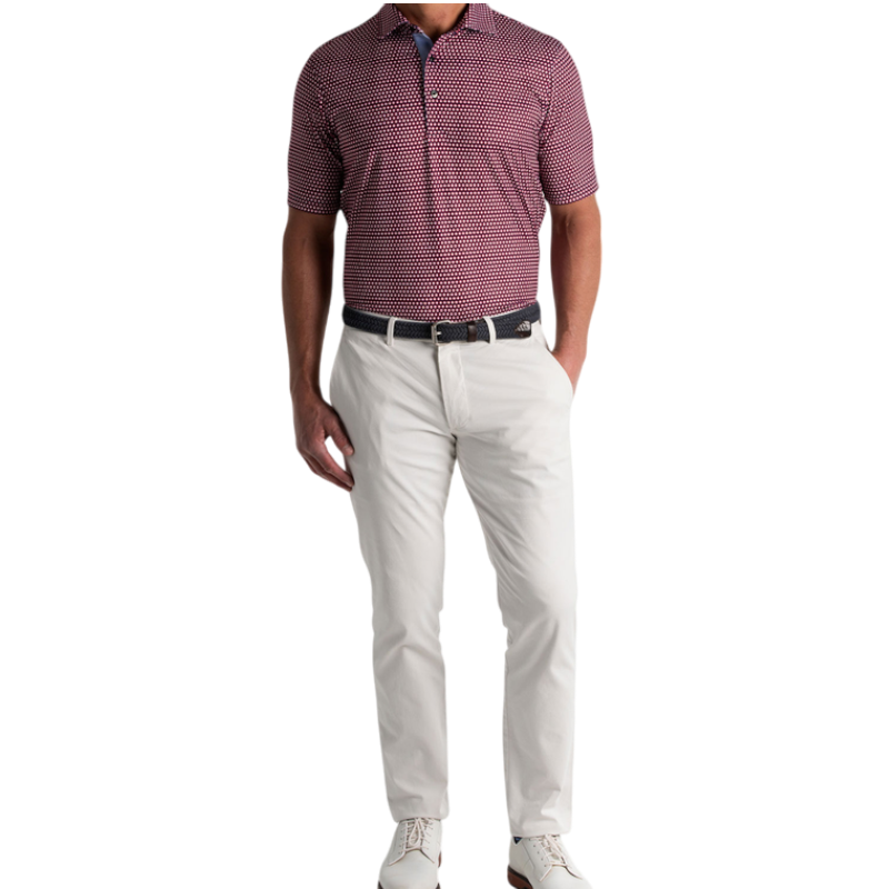 Fairway and Greene Men's Starburst Print Polo