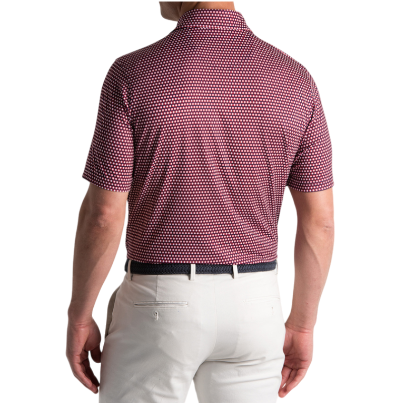 Fairway and Greene Men's Starburst Print Polo