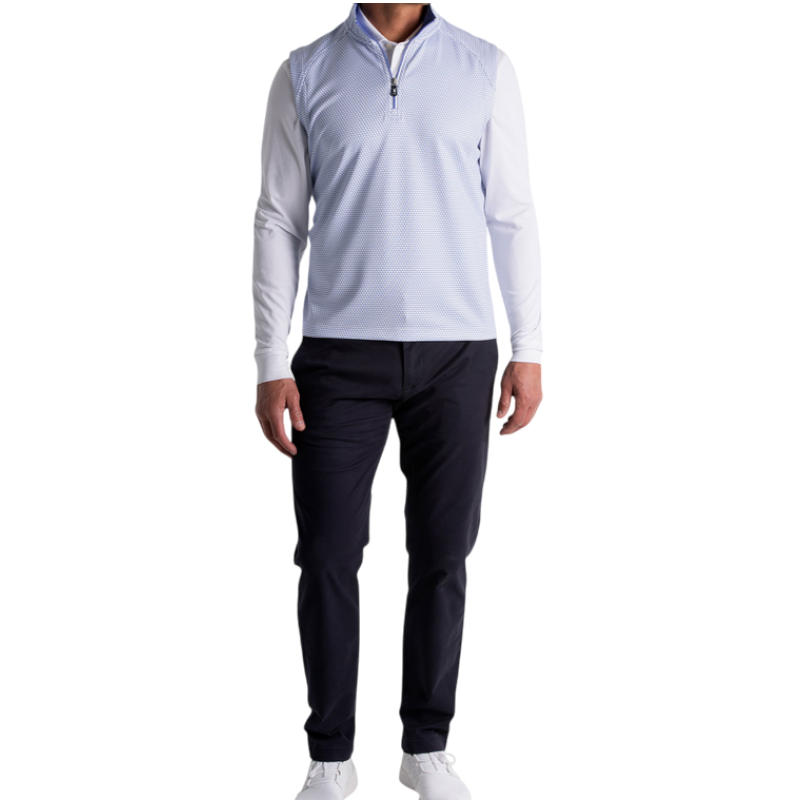 Fairway & Greene Men's Wave Quarter-Zip Vest