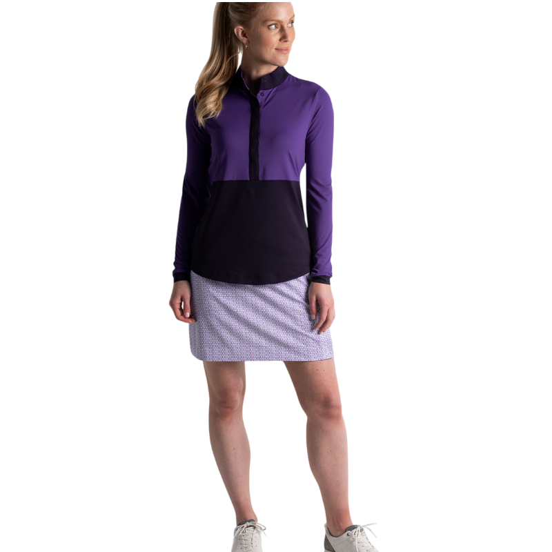 Fairway & Greene Women's Fallon Snap Mock Neck