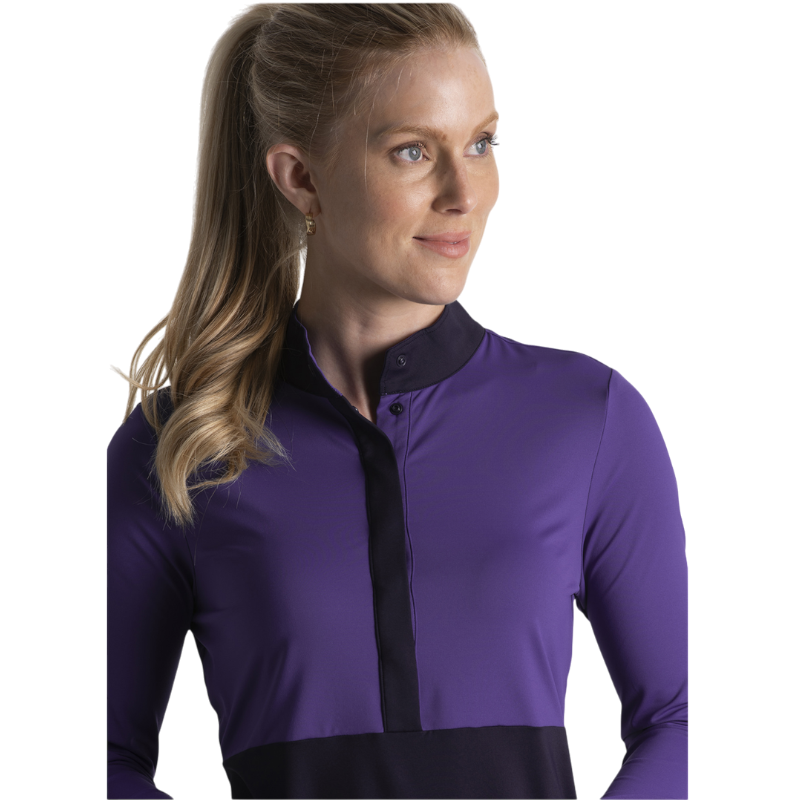 Fairway & Greene Women's Fallon Snap Mock Neck