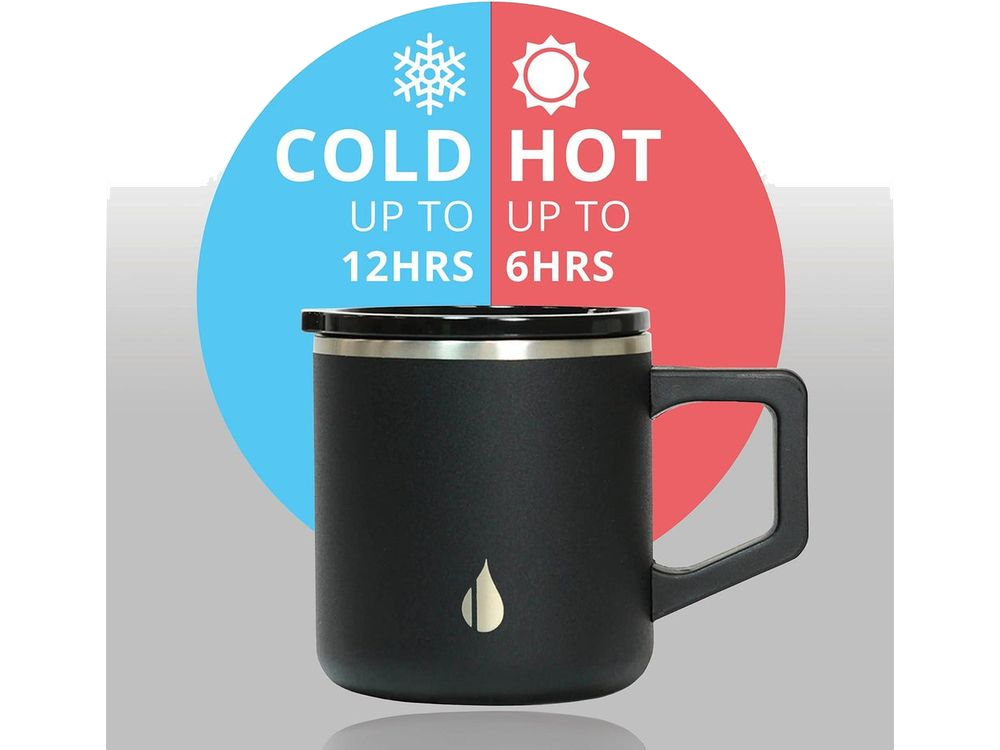 Elemental Summit 12oz Mug - Black