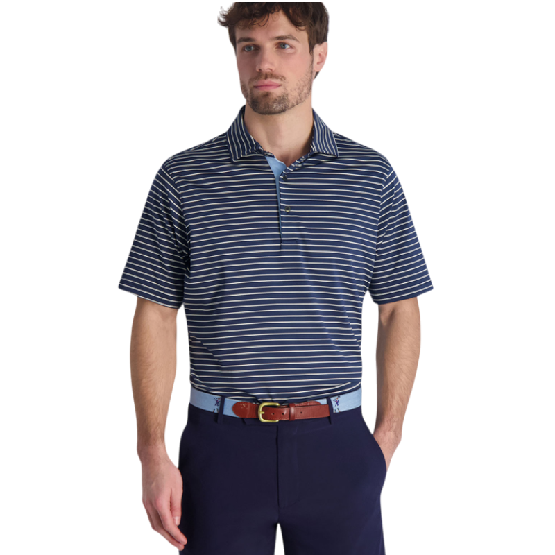 Fairway & Greene Men's Michael Stripe Polo