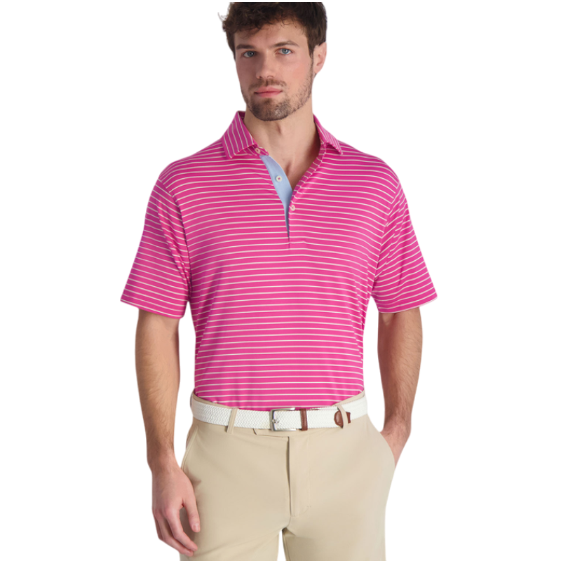 Fairway & Greene Men's Michael Stripe Polo