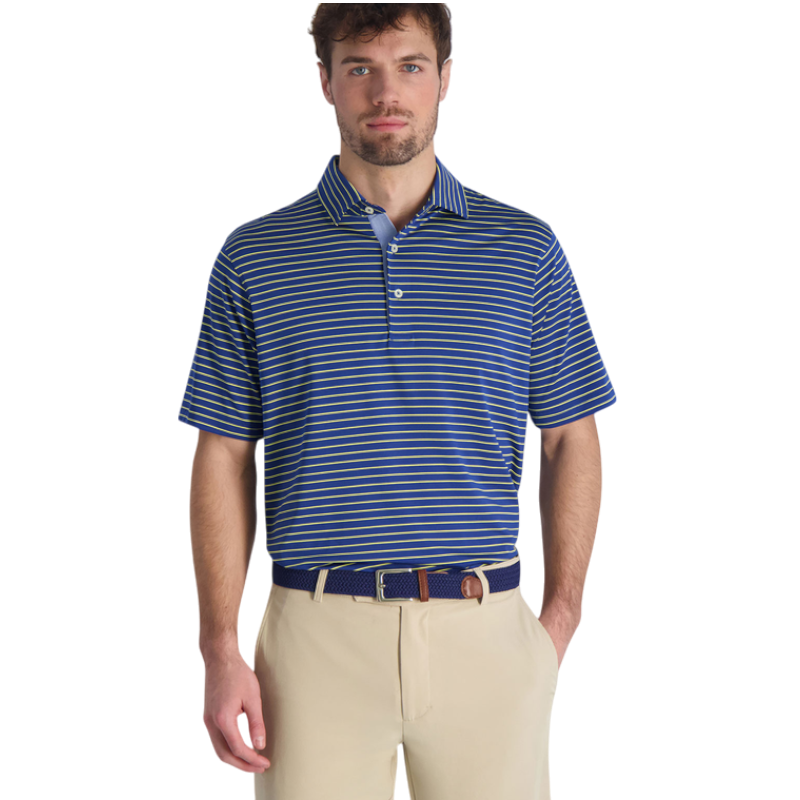 Fairway & Greene Men's Michael Stripe Polo