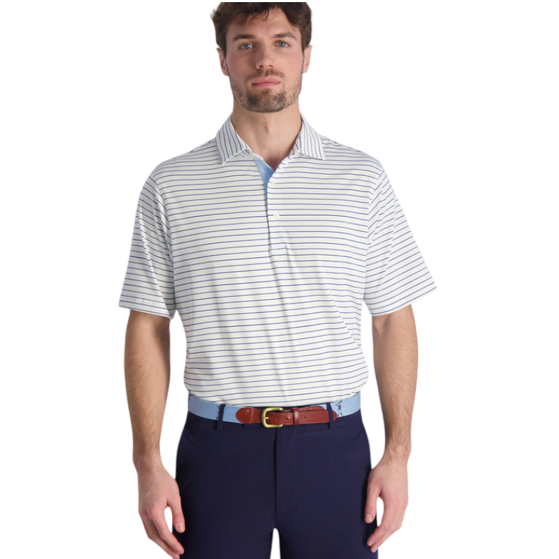 Fairway & Greene Men's Michael Stripe Polo