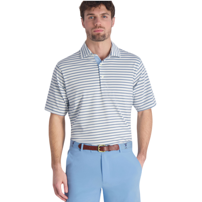 Fairway & Greene Men's Daniel Stripe Polo