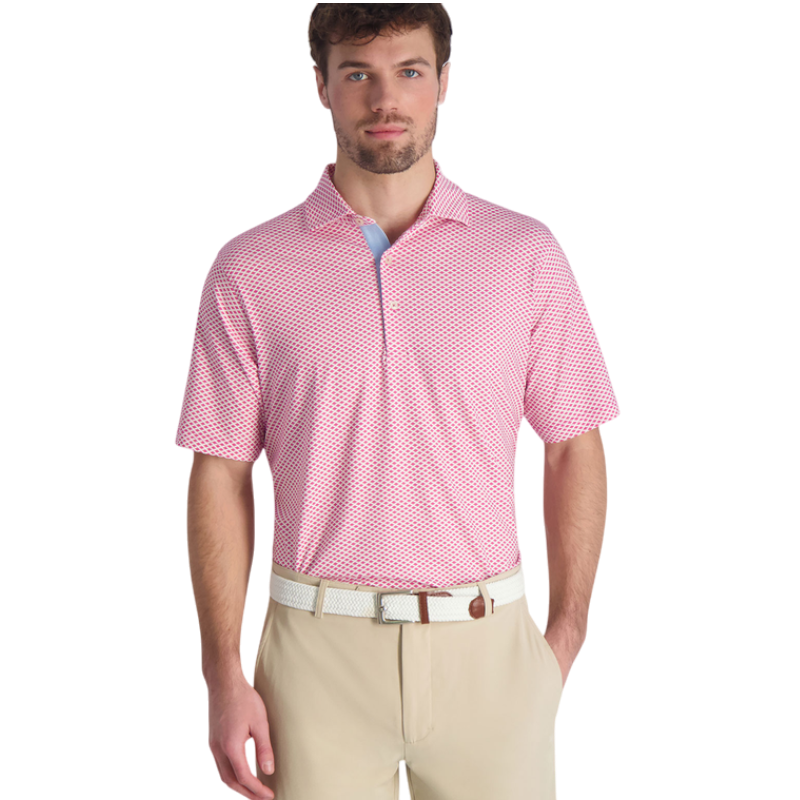 Fairway & Greene Men's Barkley Print Polo