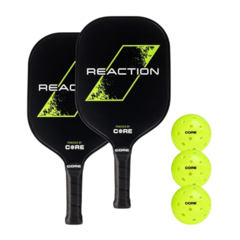 CORE Pickleball Paddle & Outdoor Ball Set
