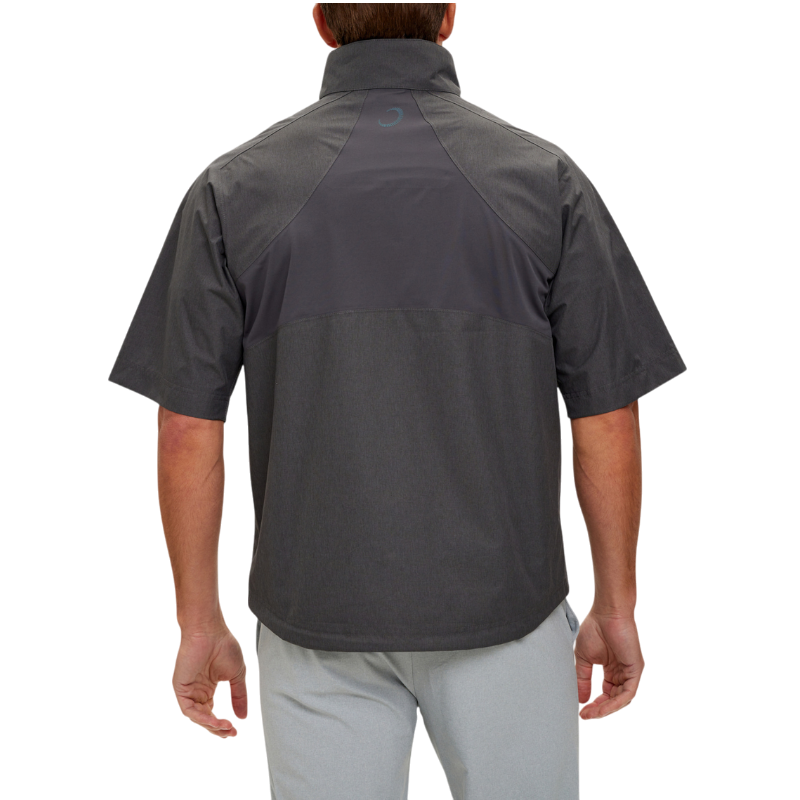 Zero Restriction Men's Power Torque Short-Sleeve Quarter-Zip