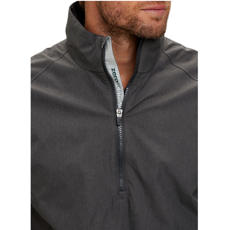 Zero Restriction Men's Power Torque Short-Sleeve Quarter-Zip