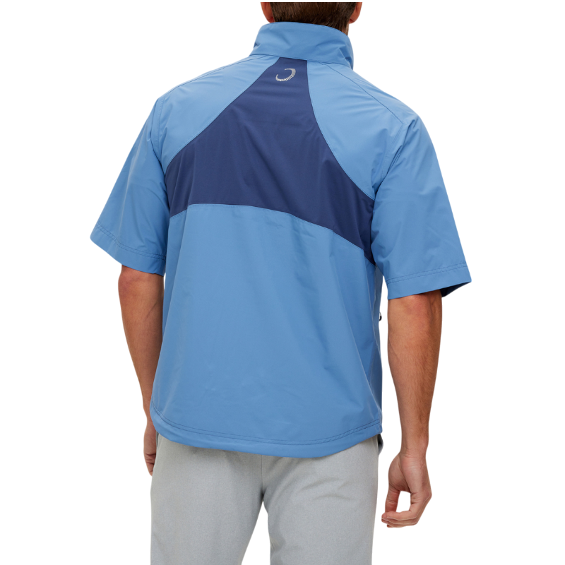 Zero Restriction Men's Power Torque Short-Sleeve Quarter-Zip