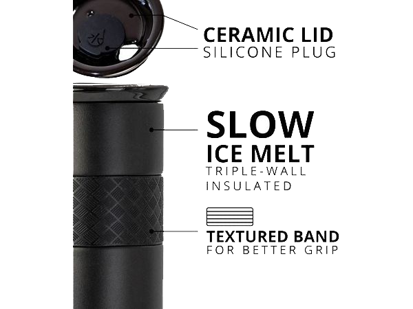 Elemental Artisan 16oz Tumbler - Matte Black