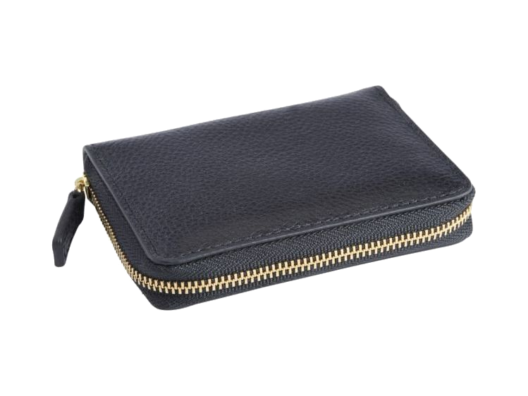 Royce Zippered Cardholder Wallet