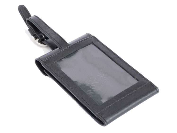 Royce AirTag Holder Trackable Luggage Tag