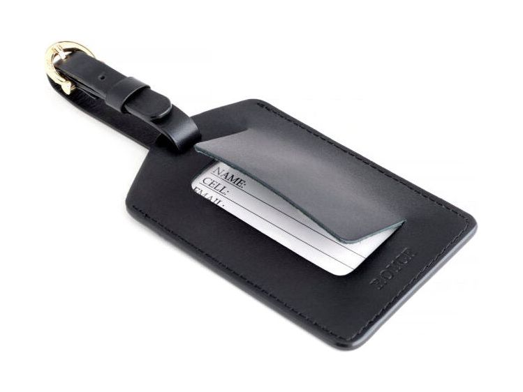 Luggage Tag with Privacy Flap