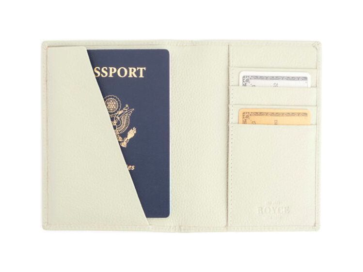 Royce RFID Passport Case and Luggage Tag Travel Gift Set
