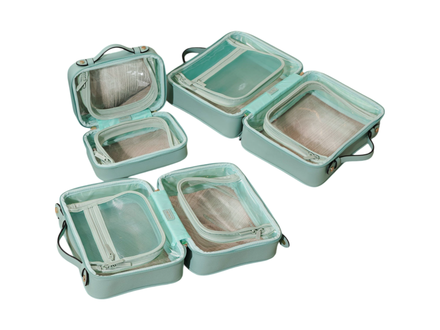 Calpak Small Clear Cosmetics Case