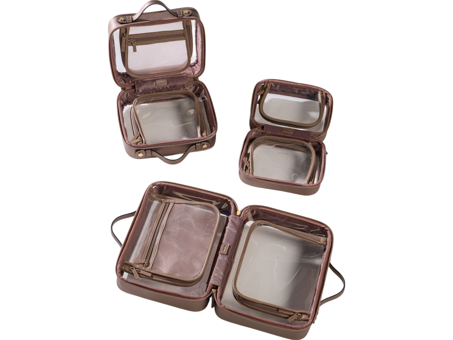 Calpak Small Clear Cosmetics Case
