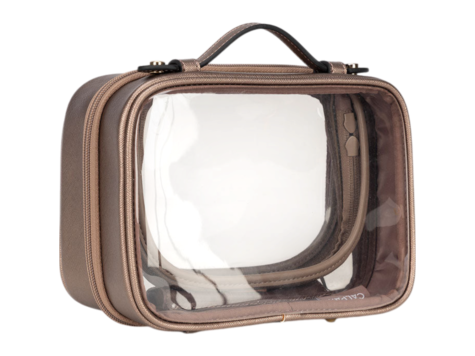 Calpak Small Clear Cosmetics Case