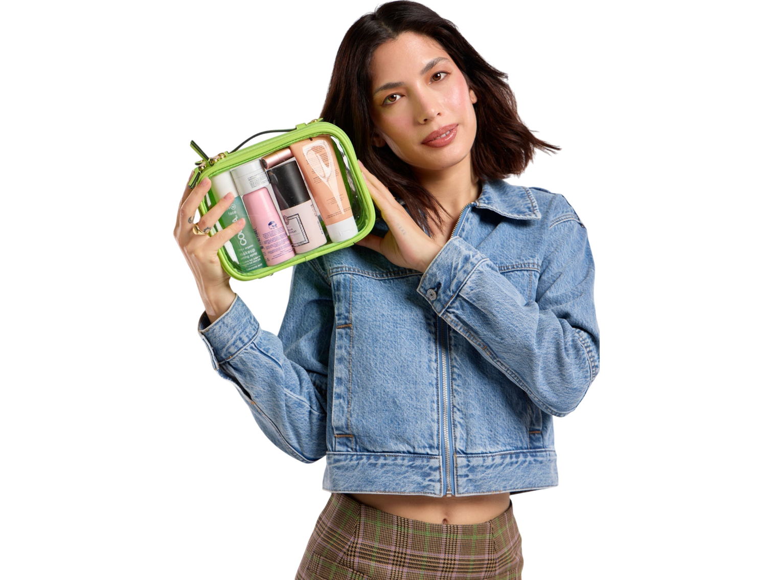 Calpak Small Clear Cosmetics Case