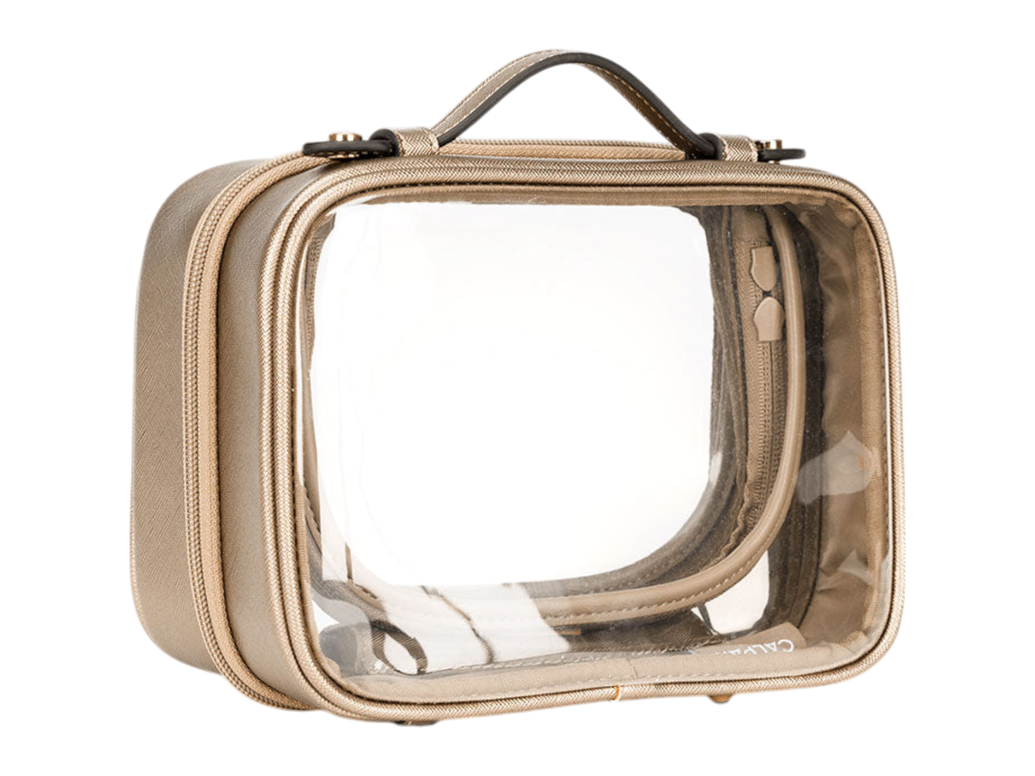 Calpak Small Clear Cosmetics Case