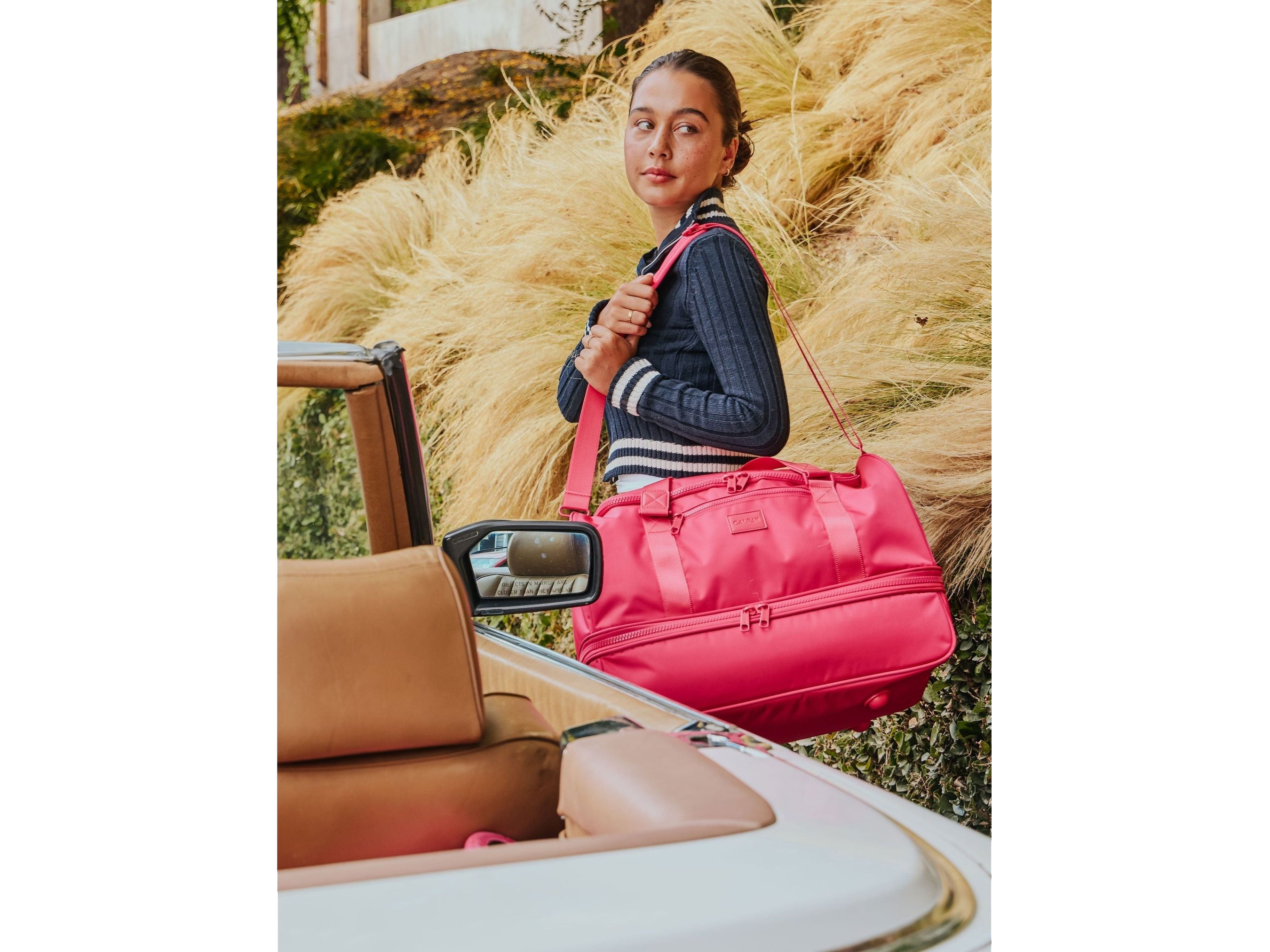 Calpak Stevyn Duffel Bag with Shoe Compartment