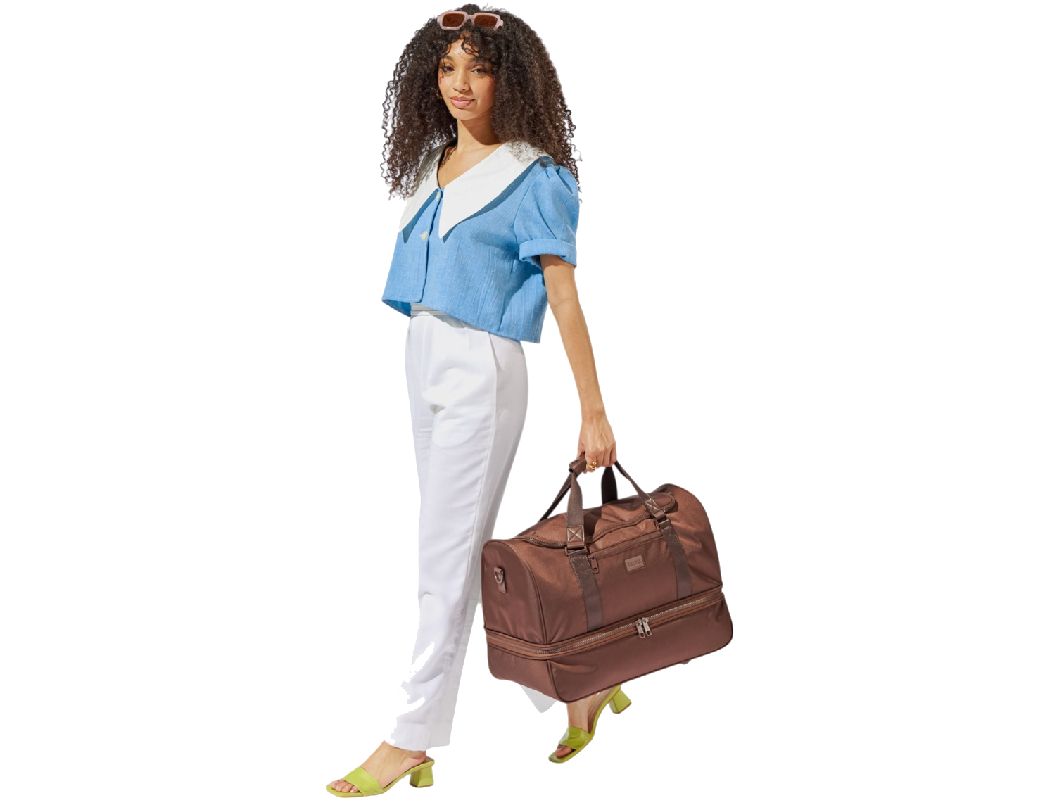 Calpak Stevyn Duffel Bag with Shoe Compartment