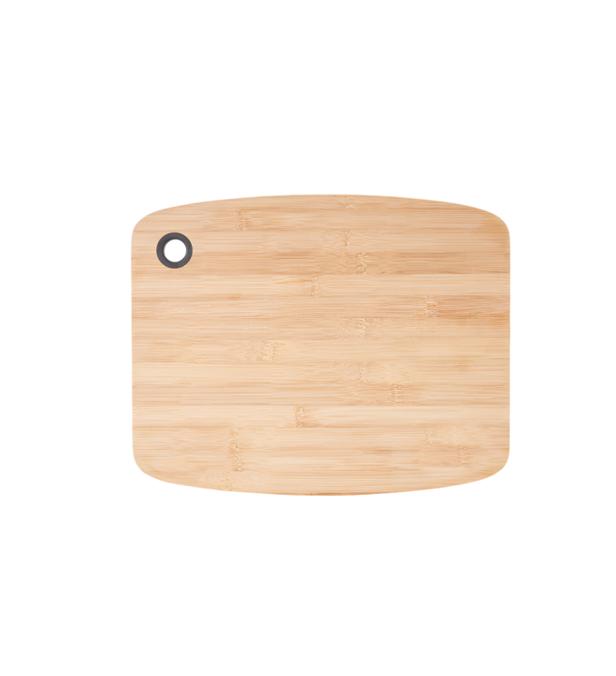 Bamboo Large Cutting Board with Silicone Grip