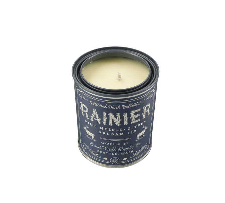 Rainier National Park 14 oz Candle